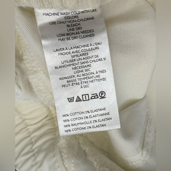 NWT Size M Tall- Pilcro The Izzie Relaxed Pull-On Barrel Pants Cotton (US$ 118) - Picture 9 of 15